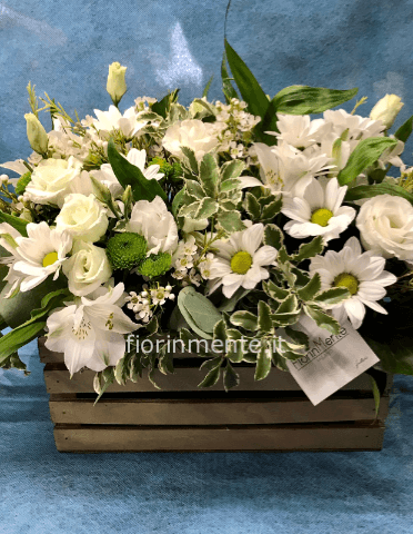 Cassetta legno primavera